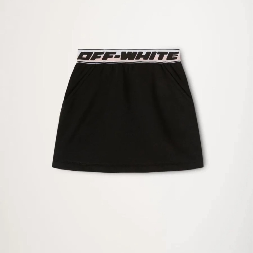 off white skirt